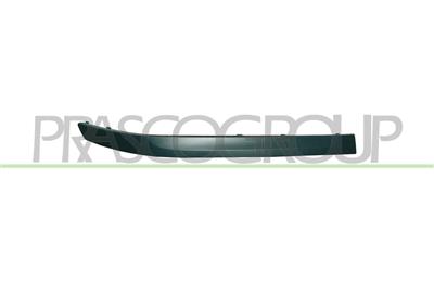 FRONT GRILLE BUMPER MOLDING-RIGHT-BLACK