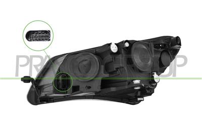 PROIETTORE DESTRO H7+H7-ELETTRICO-CON MOTORE-VERSIONE HELLA