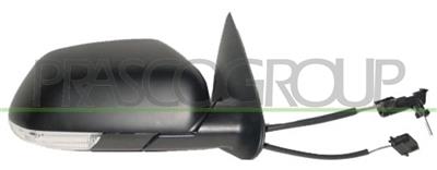 DOOR MIRROR RIGHT-CABLE-WITH LAMP