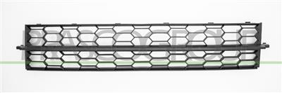 GRIGLIA PARAURTI ANTERIORE-CENTRALE-NERA-GOFFRATA