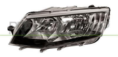 HEADLAMP LEFT H7+H15 ELECTRIC-WITH MOTOR