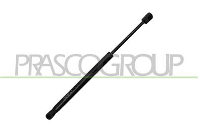 MOLLA A GAS DESTRA/SINISTRA PORTELLONE POSTERIORE - 390 N - L 362,5 mm - C 117 mm - Ø 18 mm - Ø 8 mm