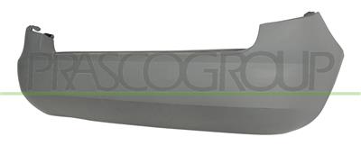 PARAURTI POSTERIORE-NERO-LISCIO DA PRIMERIZZARE MOD. 5 PORTE