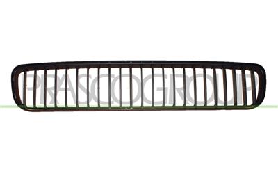 GRILLE CENTRALE DE PARE-CHOCS AVANT-NOIRE