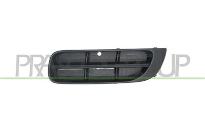 GRILLE GAUCHE NOIRE DE PARE-CHOCS-FERMEE