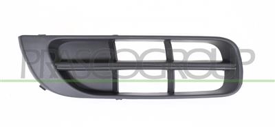 BUMPER GRILLE RIGHT-BLACK-OPEN