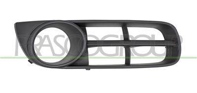 BUMPER GRILLE RIGHT-BLACK-WITH FOG LAMP HOLES-OPEN