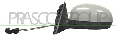 DOOR MIRROR LEFT-WITH CABLE-PRIMED-ASPHERICAL