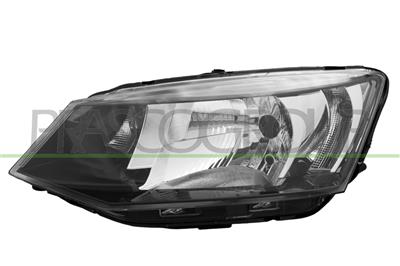 OPTICA IZQUIERDA H4 ELECTRICA-CON MOTOR-CON LUZ-NEGRA