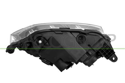 OPTICA IZQUIERDA H4 ELECTRICA-CON MOTOR-CON LUZ-NEGRA