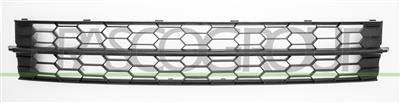 FRONT BUMPER GRILLE-CENTRE-BLACK