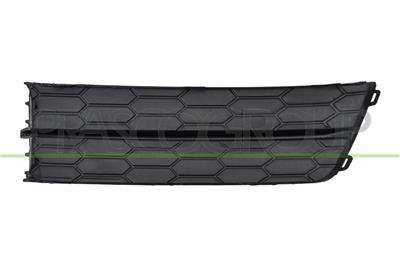 FRONT BUMPER GRILLE RIGHT-LOWER-WITHOUT FOG LAMP HOLE