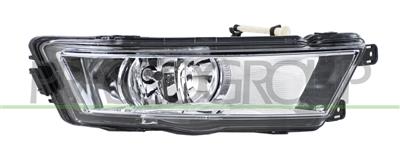 FOG LAMP RIGHT-WITH LIGHT BULB-CHROME