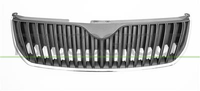 GRILLE CALANDRE-NOIRE AVEC CADRE CHROME'