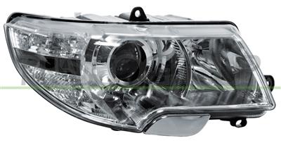 HEADLAMP RIGHT MOD. H3+H7 ELECTRIC-WITH MOTOR
