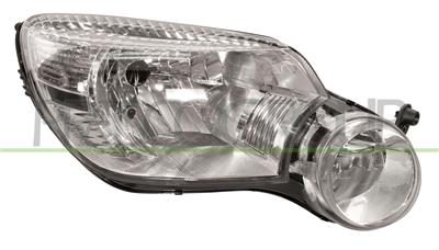 OPTICA DERECHA H7+H4 ELECTRICA-CON MOTOR-CON ANTINIEBLA