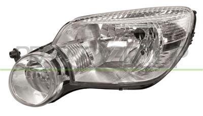 OPTICA IZQUIERDA H7+H4 ELECTRICA-CON MOTOR-CON ANTINIEBLA