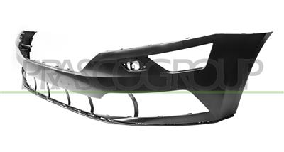 FRONT BUMPER-BLACK-SMOOTH FINISH TO BE PRIMED-WITH HEADLAMP WASHER HOLES