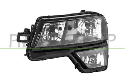 HEADLAMP LEFT H7+H7-ELECTRIC-WITH MOTOR-WITH DAY RUNNING LIGHT-WITH FOG LAMP-LED-VARROC TYPE 