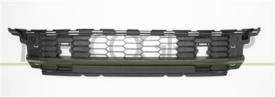 GRIGLIA PARAURTI ANTERIORE-CENTRALE-NERA