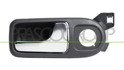 POIGNEE INTERIEURE AVANT DROITE AVEC LEVIER CHROME'-BASE NOIRE