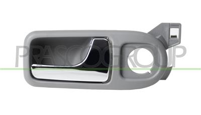 POIGNEE INTERIEURE AVANT DROITE AVEC LEVIER CHROME'-BASE GRISE