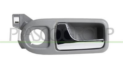 POIGNEE INTERIEURE AVANT GAUCHE AVEC LEVIER CHROME'-BASE GRISE
