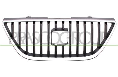 GRILLE NOIRE AVEC MOULURE CHROMEE