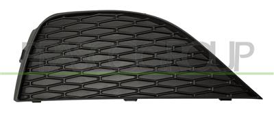 BUMPER GRILLE RIGHT-BLACK-WITHOUT FOG LAMP HOLE