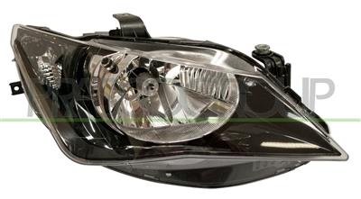 HEADLAMP RIGHT H4 ELECTRIC-WITH MOTOR