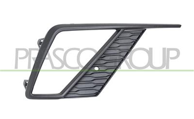 BUMPER GRILLE RIGHT-BLACK-OPEN