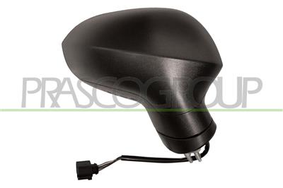 ESPEJO DERECHO ELECTRICO-NEGRO-ABATIBLE-CONVEXO 5 PINES
