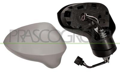 ESPEJO DERECHO ELECTRICO-TERMICO-IMPRIMADO-CONVEXO 5 PINES