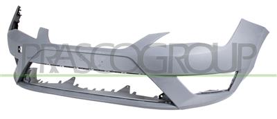 FRONT BUMPER-PRIMED-WITH TOW HOOK COVER-WITH CUTTING MARKS FOR PDC AND HEADLAMP WASHERS