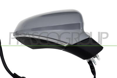 SPIEGEL RECHTS-ELEKTRISCH-GRUNDIERT-HEIZBAR-ABKLAPPBAR-MIT BLINKER-MIT MEMORY-KONVEX-12 PINS
