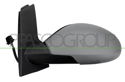 DOOR MIRROR LEFT-ELECTRIC-HEATED-PRIMED