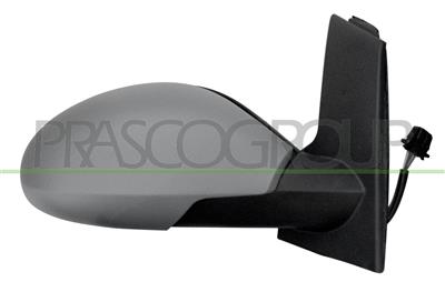 DOOR MIRROR RIGHT-ELECTRIC-HEATED-FOLDABLE-PRIMED