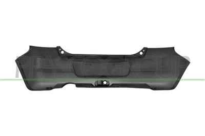 REAR BUMPER-PRIMED-WITH REAR FOG LAMP SEAT