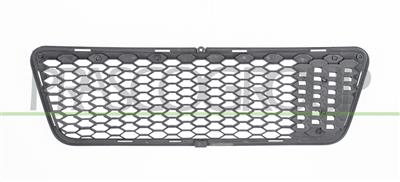 GRILLE CENTRALE DE PARE-CHOCS AVANT-NOIRE MOD. SPORT