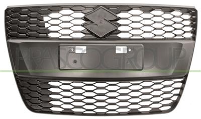 RADIATOR GRILLE-PRIMED-BLACK