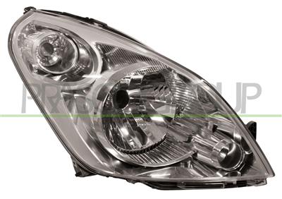 HEADLAMP RIGHT H4 ELECTRIC-WITH MOTOR