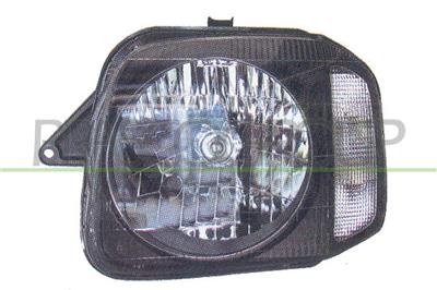 HEADLAMP RIGHT H4 ELECTRIC-WITHOUT MOTOR