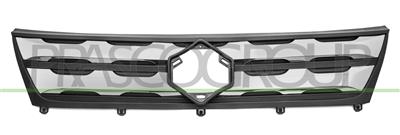 RADIATOR GRILLE-BLACK-WITH CHROME MOLDING MOD. GLX