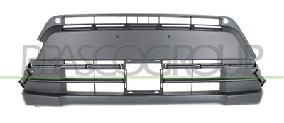 BUMPER GRILLE-CENTRE-BLACK-WITH PDC