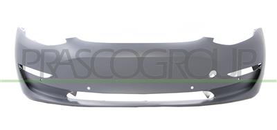 FRONT BUMPER-PRIMED-WITH PDC+SENSOR HOLDERS-WITH PARK ASSIST