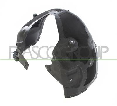 REAR INNER FENDER LEFT-INJECTION MOULDED-WITH FABRIC INSERTS