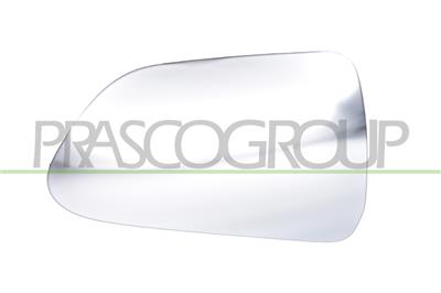 MIRROR GLASS BASE LEFT-HEATED-CONVEX