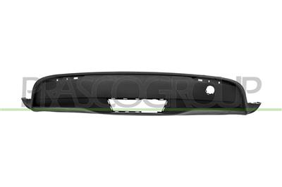 REAR BUMPER SPOILER-BLACK-TEXTURED FINISH
