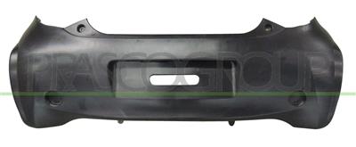 REAR BUMPER-BLACK-SMOOTH FINISH TO BE PRIMED