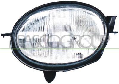 HEADLAMP RIGHT H4 ELECTRIC-WITHOUT MOTOR